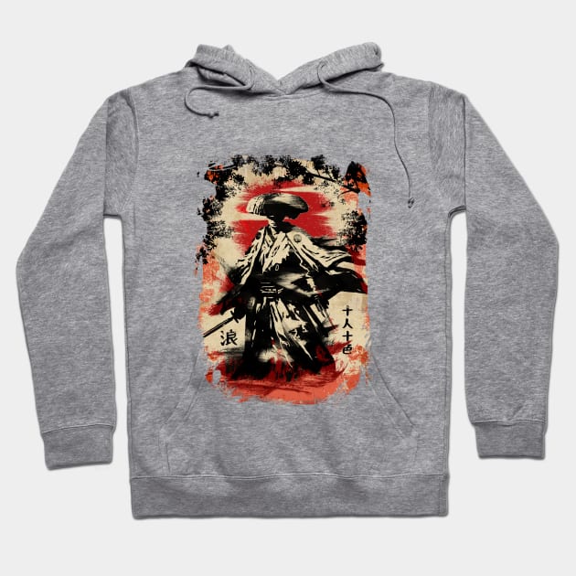 The Ronin Sketch I Hoodie by NoMans